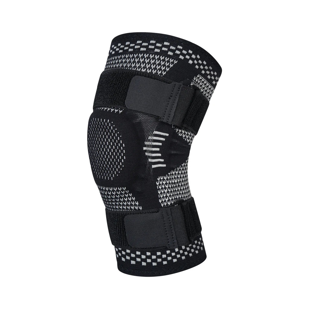 1PCS Compression Knee Sleeve Silicone Protection Support for Knee Pain Sport Pads Running Gym  Knee Relief Bandage Pads
